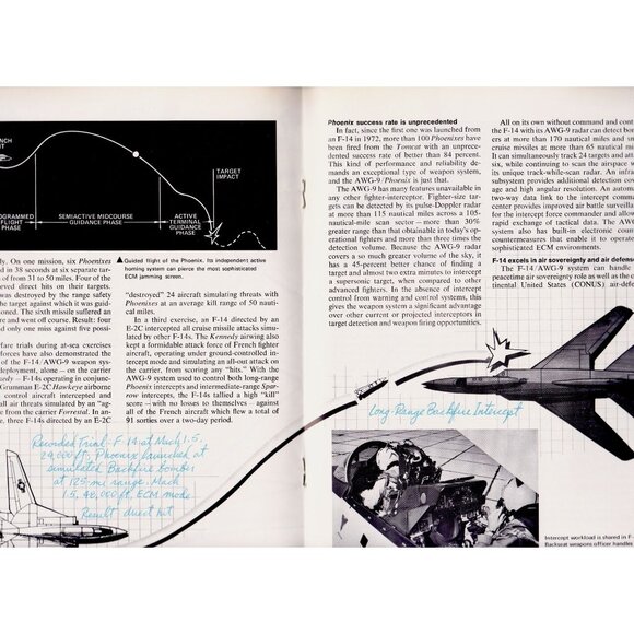 1976 Grumman Aerospace Horizons Vol 12 No 4 – Phoenix Factor, F-14, Composites - Picture 5 of 9